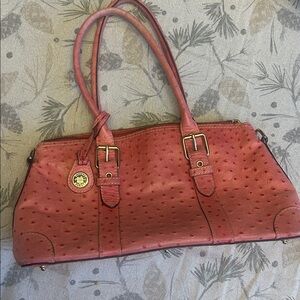 Dooney & Bourke pink ostrich purse